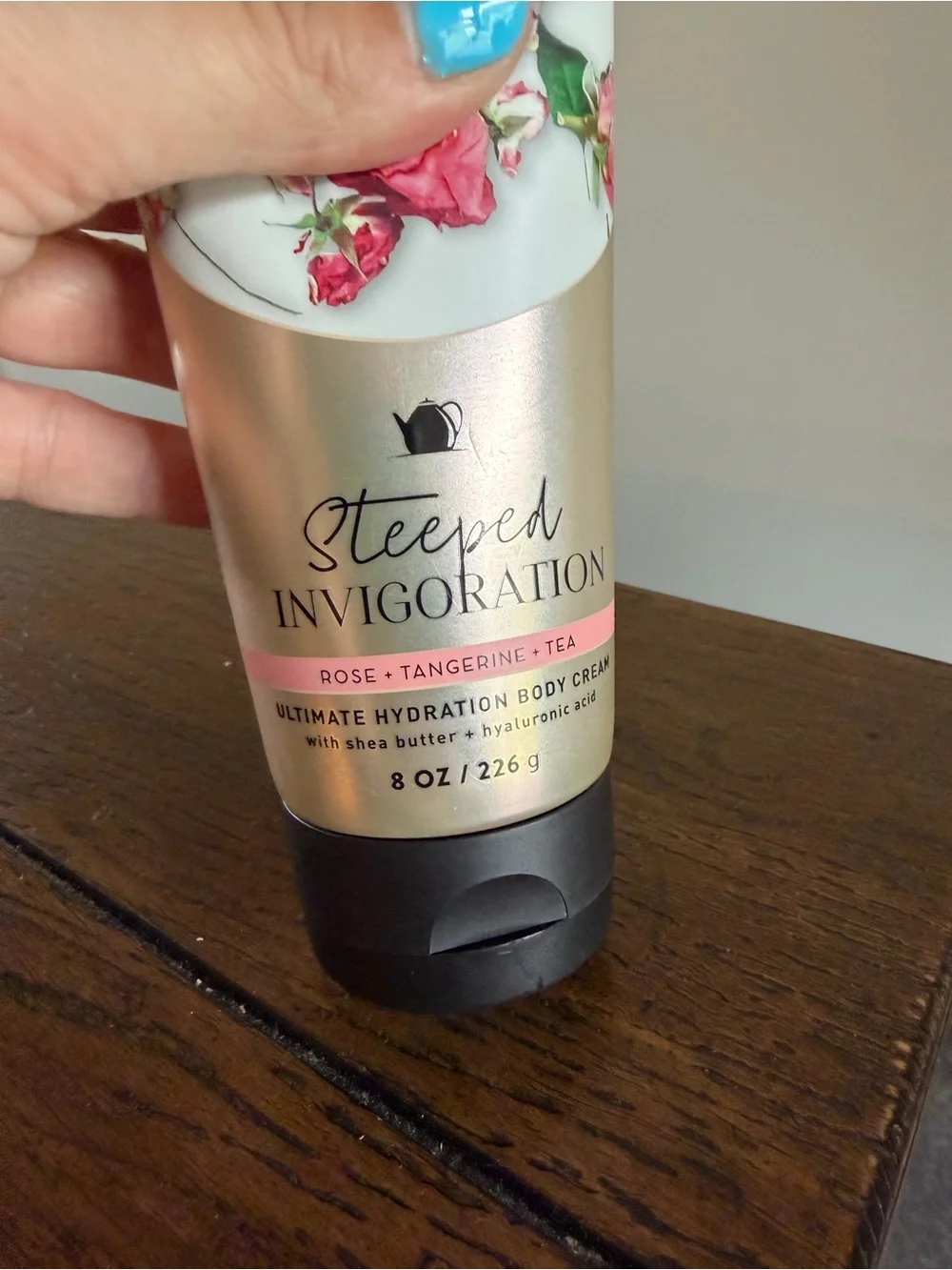 Bath & Body Works Aromatherapy Steeped Invigoration Rose Tangerine Tea Cream